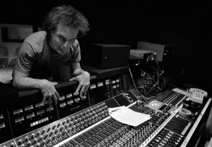 Jello Biafra (Dead Kennedys) hanging over the API console                            